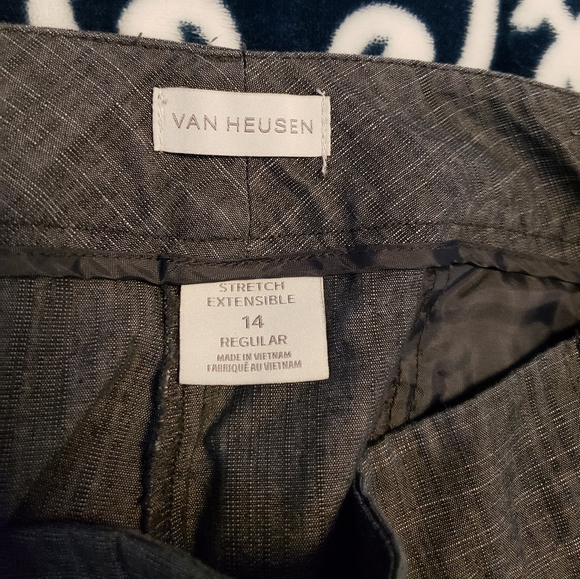 Van Heusen dress pants women size 14 gray - Picture 3 of 3